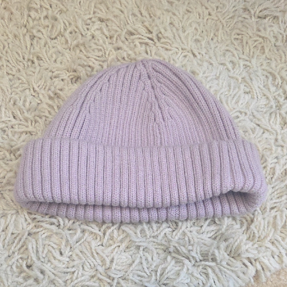 H&M Soft Lavender Knit Hat